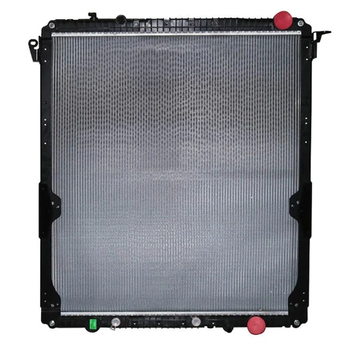 [RAD8068PA-F] COLUMBIA/CASCADIA PLASTIC & ALUMINUM RADIATOR (WITH FRAME) CONNECTIONS SAME SIDE