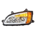 KENWORTH T660 LED HEADLIGHT "CHROME" LEFT SIDE