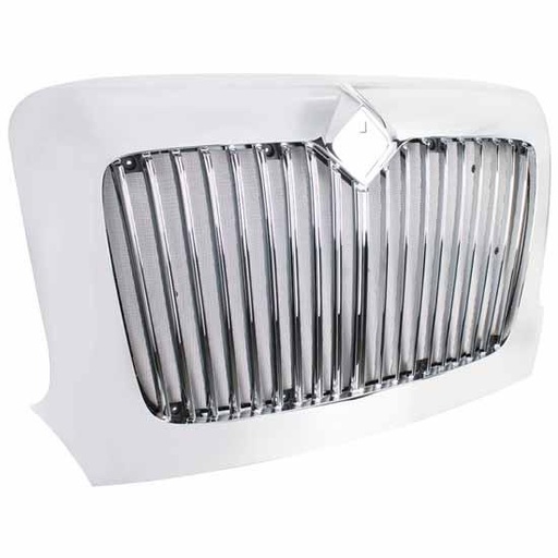 [INT2602] INTERNATIONAL 8600 CHROME GRILLE W/ BUGSCREEN