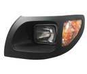 INTERNATIONAL NAVISTAR 7300/7400/7500/7600/7700 2003 - 2007 COMPLETE HEADLIGHT ASSY (BLACK BEZEL) - LEFT SIDE