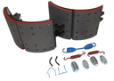 BRAKE SHOE KIT (INCLUDES 2 BRAKE SHOES W/ HARDWARE) FITS OEM#4711