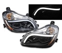 KENWORTH T680 LED PROJECTOR HEADLIGHTS 2013 & UP (BLACK HOUSING) (PAIR)