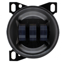 KENWORTH T660 LED FOG LIGHT WITH HALO RING (BLACK) - LEFT SIDE ALSO FITS PETERBILT 579/587