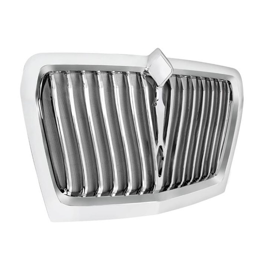 [INT2702] INTERNATIONAL LT GRILLE W/ BUGSCREEN (MODIFIED) - CHROME 2017 & UP