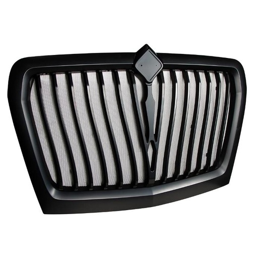 [INT2703] INTERNATIONAL LT GRILLE W/ BUGSCREEN (MODIFIED) - BLACK 2018 & UP