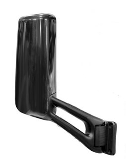 [PET6212] PETERBILT 579 HEATED DOOR MIRROR ASSEMBLY (BLACK) - RIGHT SIDE