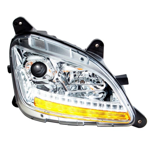 [PET6234] PETERBILT 579/587 LED HALO HEADLIGHT (CHROME HOUSING) - RH