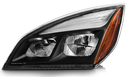 CASCADIA 2018 & UP OEM STYLE LED HEADLIGHT - LEFT SIDE (BLACK HOUSING)