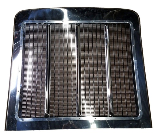 [PET2309] PETERBILT 379 EXTENDED COMPLETE GRILLE ASSY IN STAINLESS STEEL