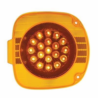 [FRE2707] CENTURY CLASS TURN SIGNAL LFT/RT 1996-2012 (AMBER) LENS W 22 LED LIGHTS