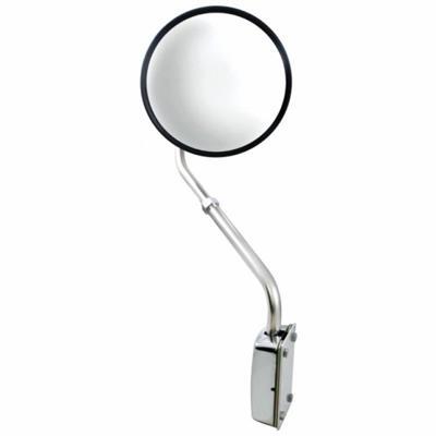 [PET2361] HOOD MOUNT MIRROR (FITS ALL MAKES) IN STAINLESS STEEL