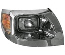 INTERNATIONAL NAVISTAR 7300/7400/7500/7600/7700 2003 - 2007 COMPLETE HEADLIGHT ASSY (CHROME BEZEL) - RIGHT SIDE