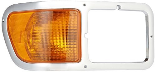 [FOR2188] FORD F650/750 HEADLIGHT BEZEL W/ TURN SIGNAL (CHROME) - RIGHT SIDE