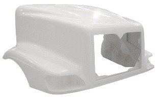 [INT2245] INTERNATIONAL 9200 HOOD FLAT W/S 1997 TO 2000