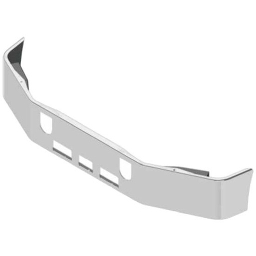 [MAC2175] MACK CH600 SBA 16" CHROME BUMPER 1994-2000 WITH STEP HOLE/TOW PIN