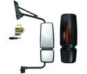 INTERNATIONAL DURASTAR HEATED DOOR MIRROR ASSEMBLY NEW STYLE (BLACK) - RIGHT SIDE