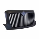 INTERNATIONAL 4200/4300/4400 GRILLE W/ BUGSCREEN - BLACK