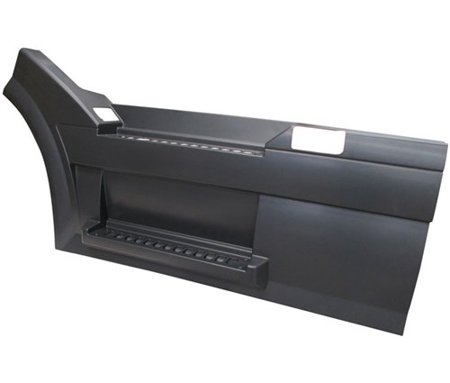 [VOL3535] Volvo VNL FRONT FAIRING IN PLASTIC 2004-2017 (W/ DEF HOLE) - LEFT SIDE