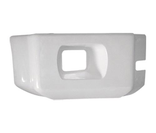 [KEN2351] T800 FIBERGLASS BUMPER END RH W/FOG LIGHTS 2005 & UP