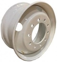 22.5" X 9.00" FLAT FACE STEEL WHEEL HUB-PILOT FOR STEER POSITION (10 HOLE/285.75MM - 5 HAND HOLE)