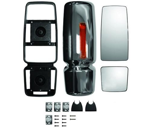 [INT2187] INTERNATIONAL DURASTAR MANUAL MIRROR HEAD NEW STYLE (CHROME) - LEFT SIDE