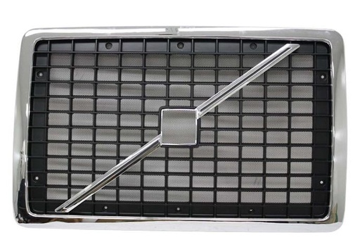 [VOL2449-P] Volvo VNL CHROME GRILLE W/ BUGSCREEN 2004-2017