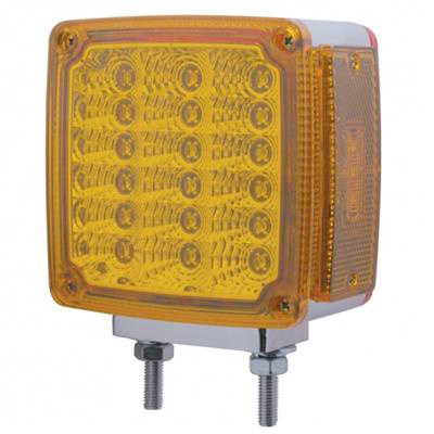 [LED1002] DOUBLE FACE LED PEDESTAL LIGHT (AMBER/RED)