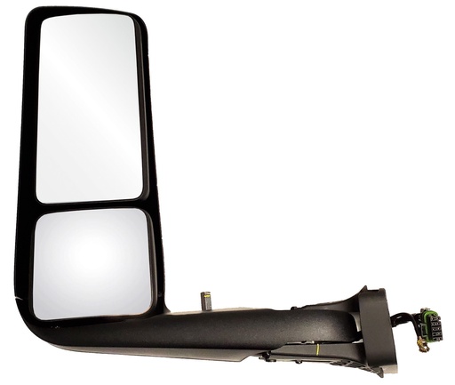 [INT2724] INTERNATIONAL LT 2018 & UP DOOR MIRROR ASSEMBLY - LEFT SIDE (BLACK)