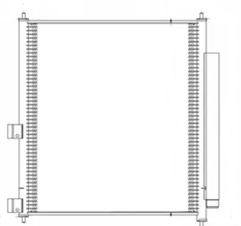 [AC166] INTERNATIONAL MV/HX AC CONDENSER 2018 & UP