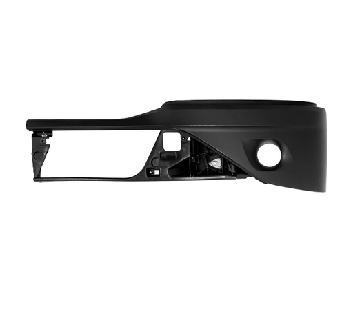 [KEN2802-F] KENWORTH T680 2023 & UP FRONT BUMPER COVER WITH REINFORCEMENT - LEFT SIDE (WITH FOG)