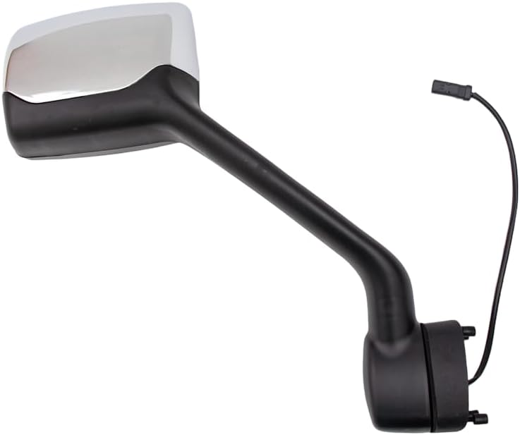 KENWORTH T680 2022 & UP NEW GEN HOOD MIRROR (CHROME) (HEATED