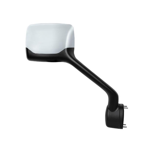 [KEN2813-C] KENWORTH T680 2022 & UP NEW GEN HOOD MIRROR (CHROME) (MANUAL) - RIGHT SIDE