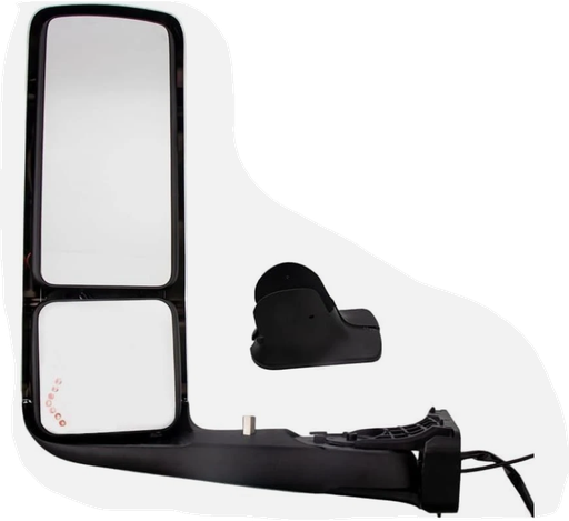[INT2751-B] INTERNATIONAL LT625 DOOR MIRROR ASSEMBLY W/ LED TURN SIGNAL - LEFT SIDE (BLACK)