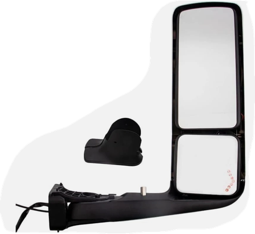 [INT2752-B] INTERNATIONAL LT625 DOOR MIRROR ASSEMBLY W/ LED TURN SIGNAL - RIGHT SIDE (BLACK)